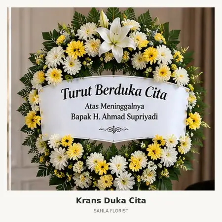 Krans Bunga Duka Jogja Expo Center